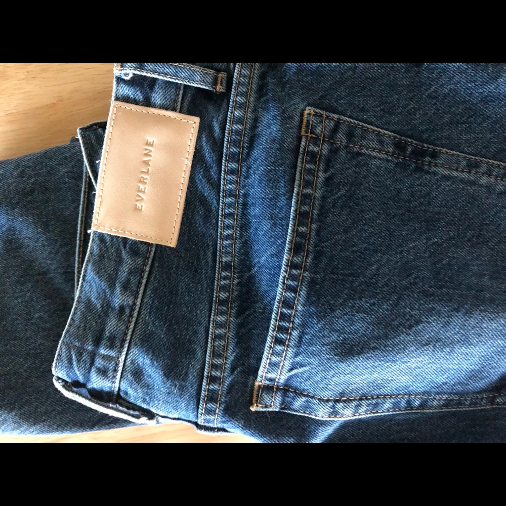 Everlane Cheeky Jean size 27 Ankle deep Atlantic wash